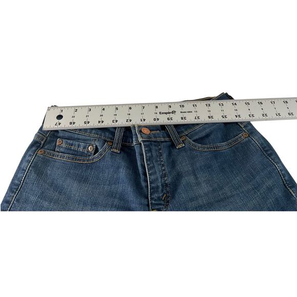 Levi's Women's Jeans 8 Blue 512 Bootcut Denim Perfectly Slimming High Rise - Picture 3 of 10